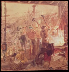 Industria en el Tyne: Hierro y carbón